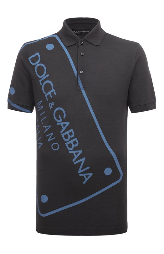 фото Хлопковое поло dolce & gabbana