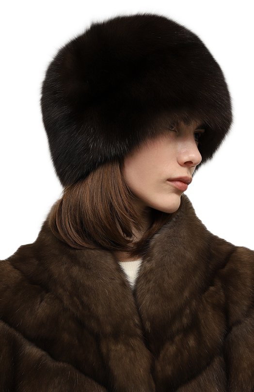 фото Шапка из меха соболя kussenkovv