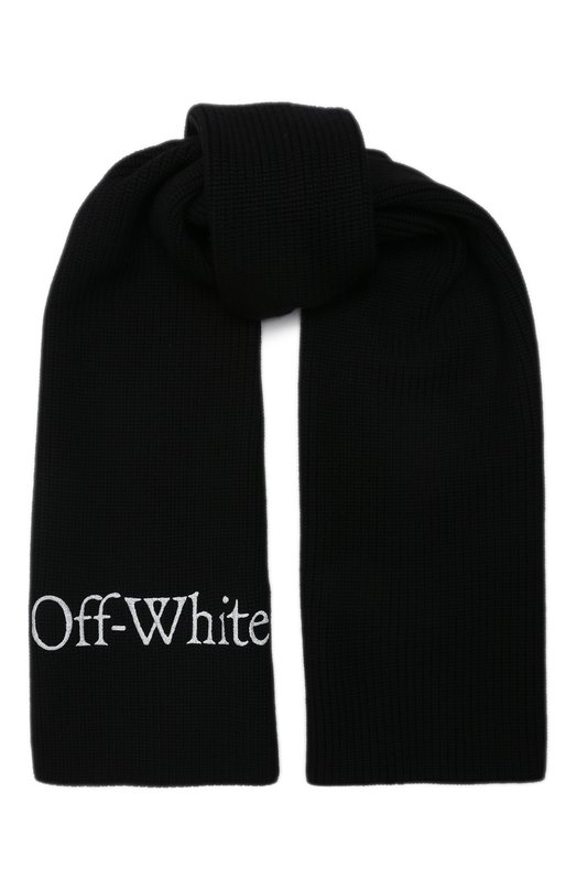 фото Шерстяной шарф off-white