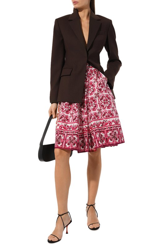 фото Хлопковая юбка dolce & gabbana