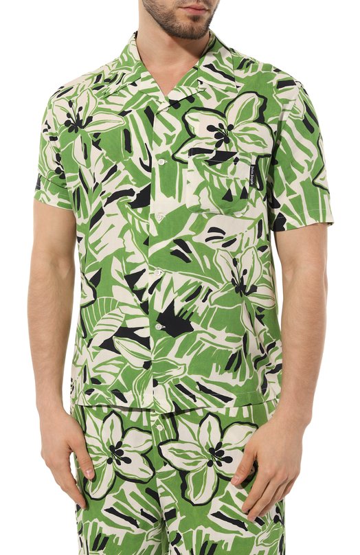 фото Рубашка из вискозы palm angels
