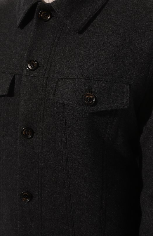 фото Куртка-рубашка из кашемира и шелка colombo