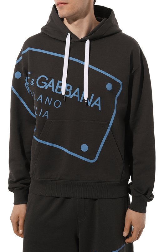 фото Хлопковое худи dolce & gabbana