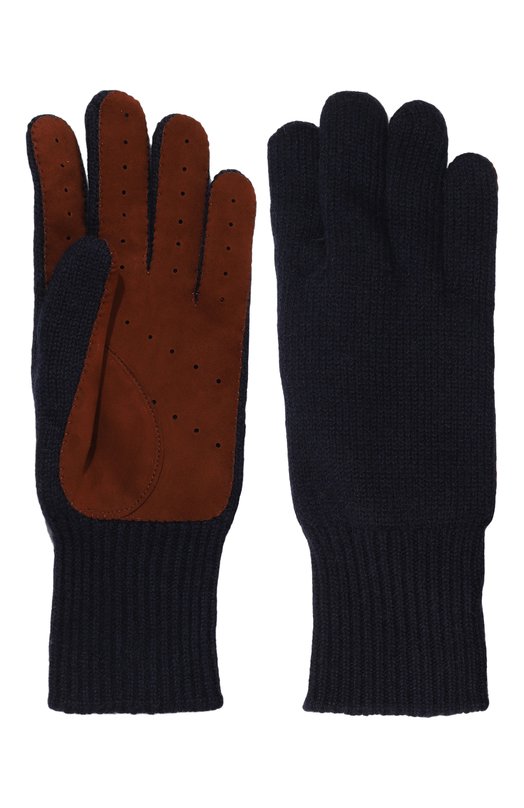 фото Комбинированные перчатки brunello cucinelli
