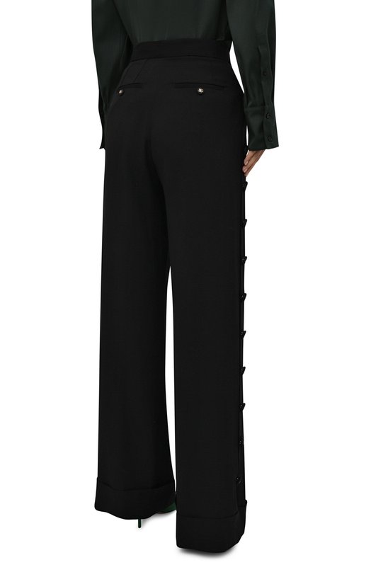 фото Брюки из вискозы и шерсти dolce & gabbana