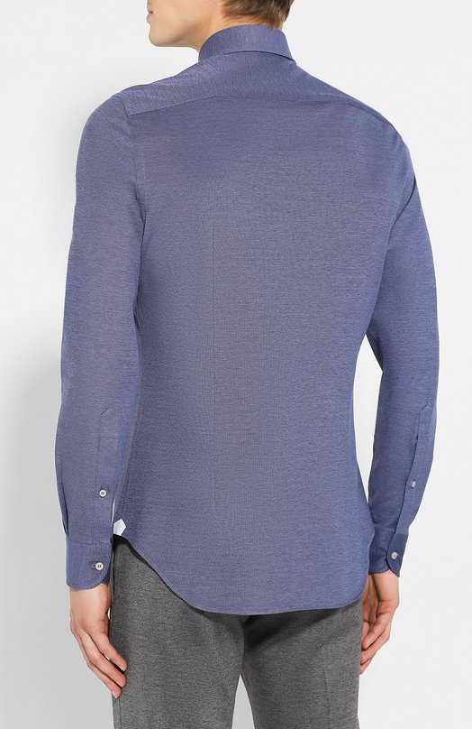 фото Хлопковая рубашка loro piana