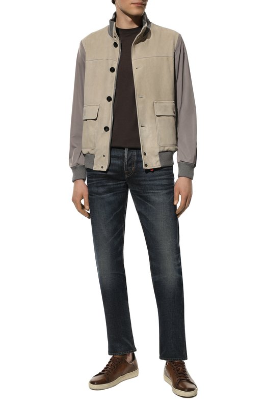 фото Комбинированный бомбер kiton