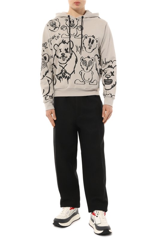 фото Кожаные кроссовки runner off-white