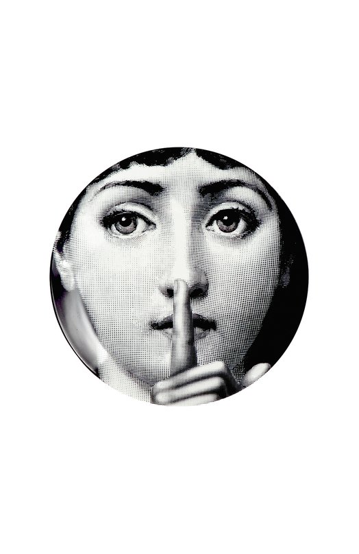 фото Декоративная тарелка tema e variazioni n.334 fornasetti