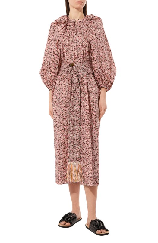 фото Хлопковое платье nackiye