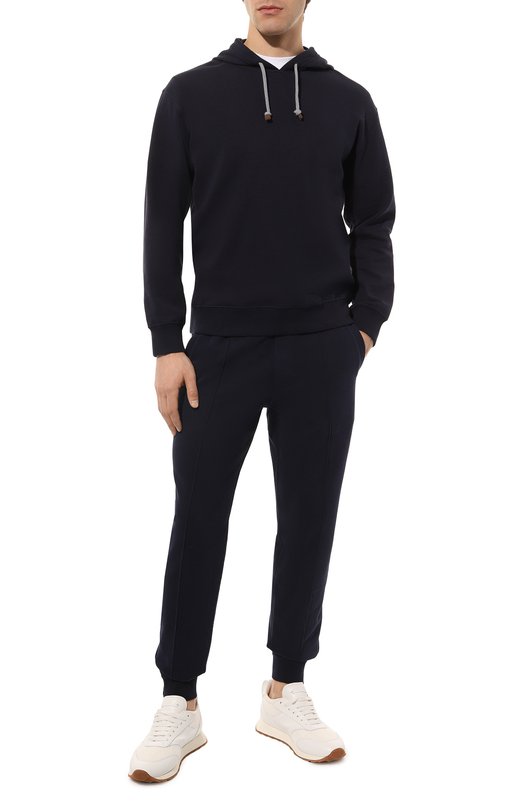 фото Хлопковое худи brunello cucinelli