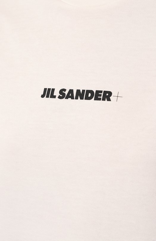 фото Хлопковая футболка jil sander