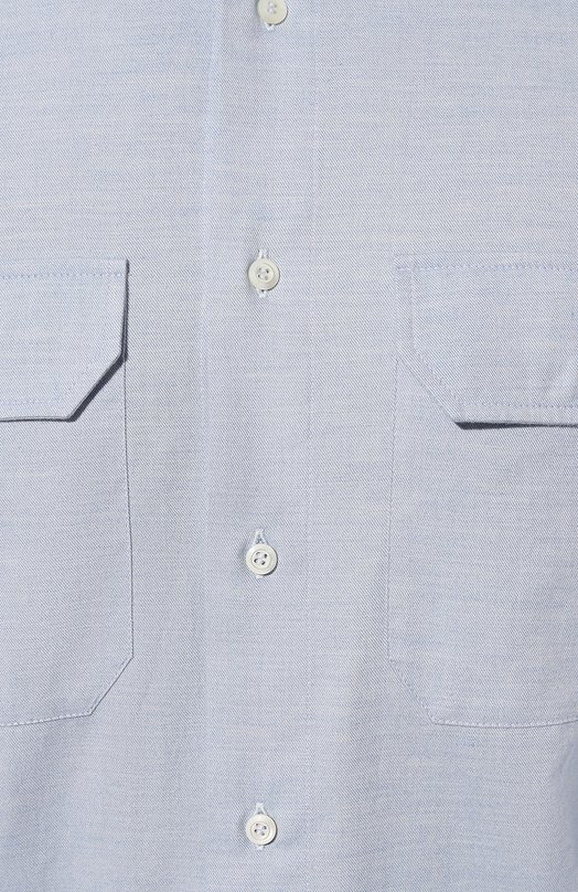 фото Хлопковая рубашка brunello cucinelli