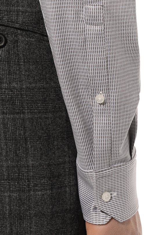 фото Хлопковая рубашка hugo