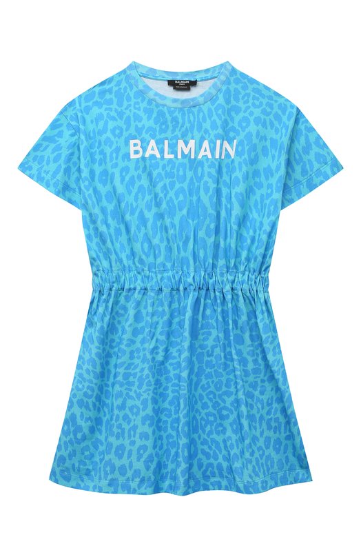 Хлопковое платье Balmain