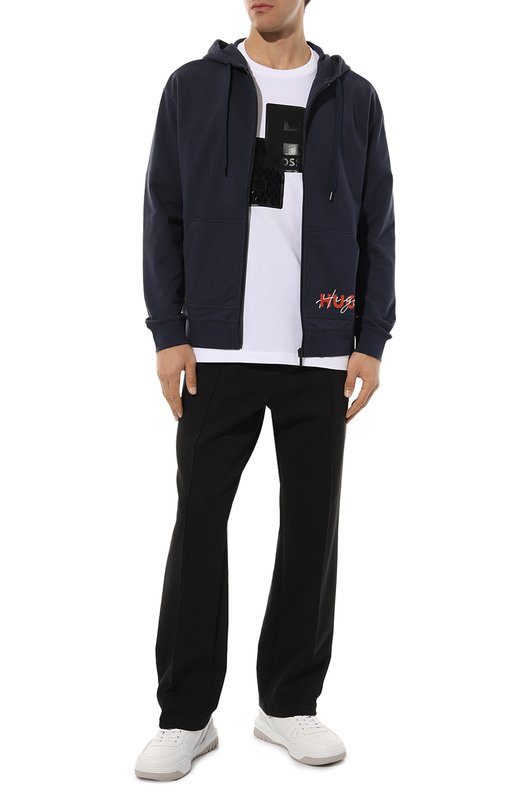 фото Хлопковая футболка boss