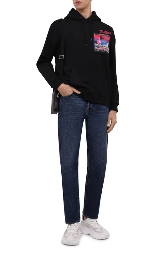 фото Хлопковое худи valentino