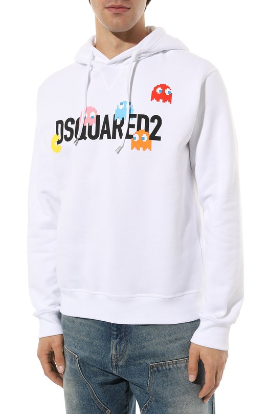 фото Хлопковое худи dsquared2 x pac-man™ dsquared2