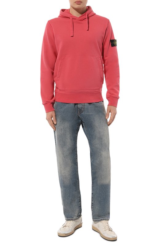 фото Хлопковое худи stone island