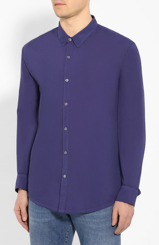 фото Хлопковая рубашка james perse