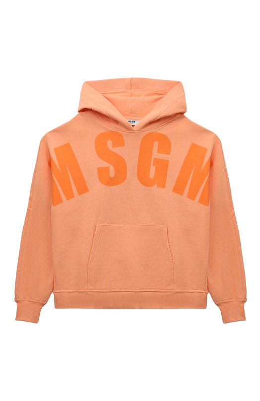 Хлопковое худи MSGM kids