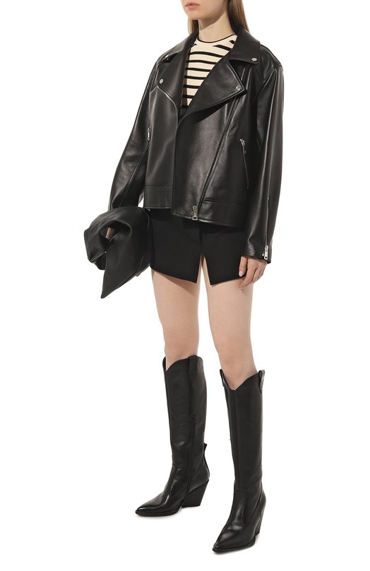 фото Кожаная куртка maslov