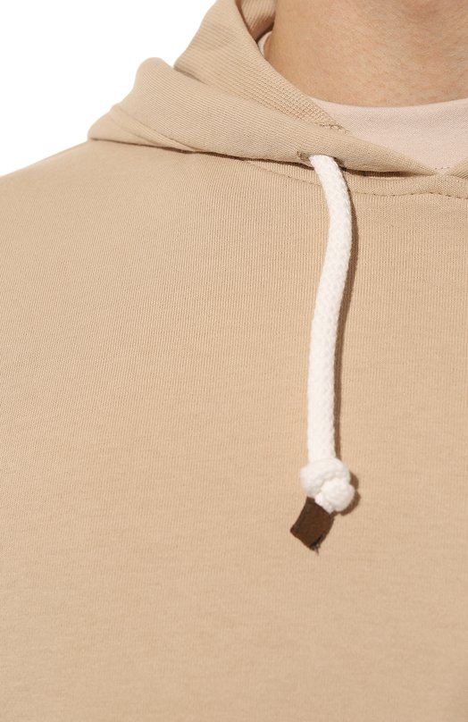 фото Хлопковое худи brunello cucinelli