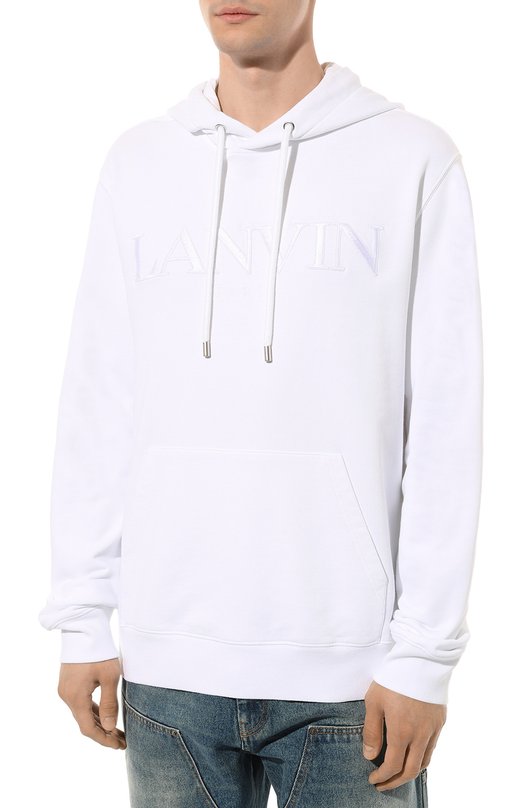 фото Хлопковое худи lanvin