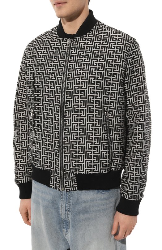 фото Двусторонний бомбер balmain