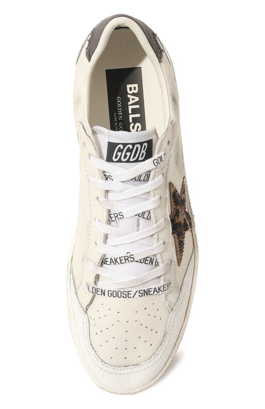 фото Кожаные кеды ball star golden goose deluxe brand