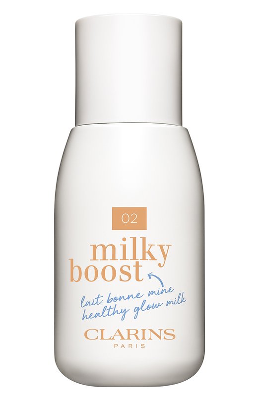 фото Оттеночный флюид для лица milky boost, 02 (50ml) clarins