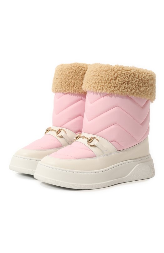 фото Текстильные сапоги snow chunky gucci