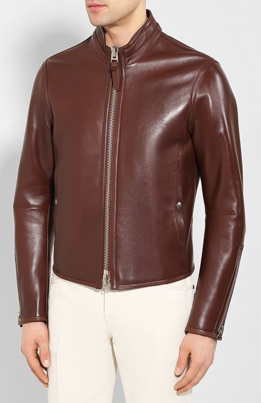 фото Кожаная куртка tom ford