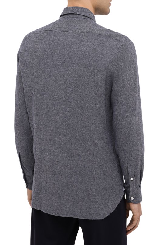 фото Хлопковая рубашка loro piana