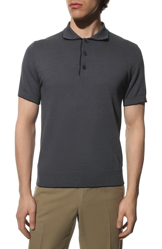 фото Хлопковое поло brioni