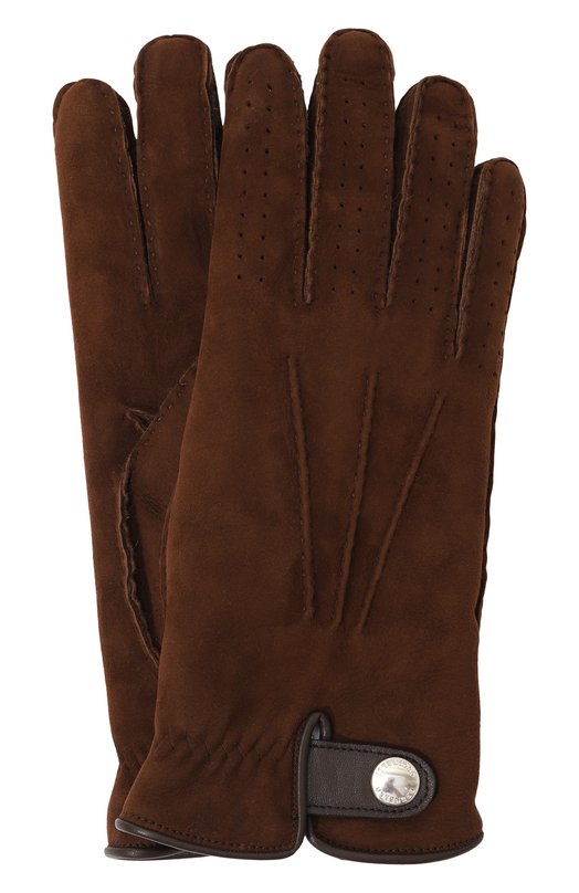 фото Замшевые перчатки brunello cucinelli