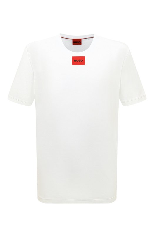 фото Хлопковая футболка hugo