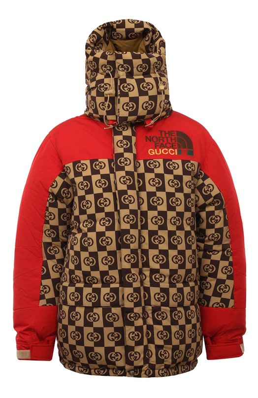 фото Пуховик the north face x gucci gucci