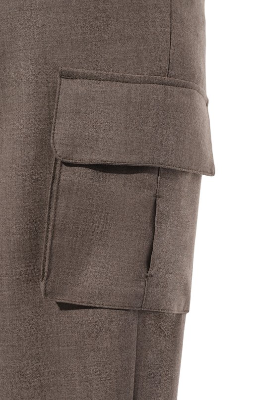фото Шерстяные брюки-карго marco pescarolo