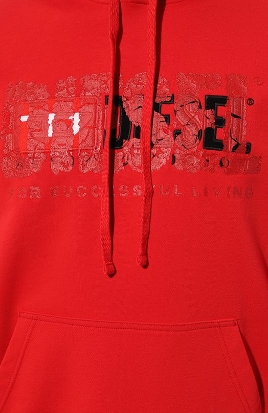 фото Хлопковое худи diesel