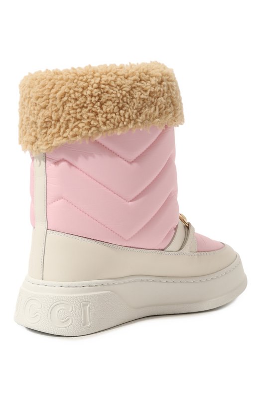 фото Текстильные сапоги snow chunky gucci