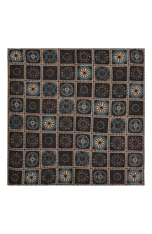 фото Шелковый платок византийский орнамент gourji