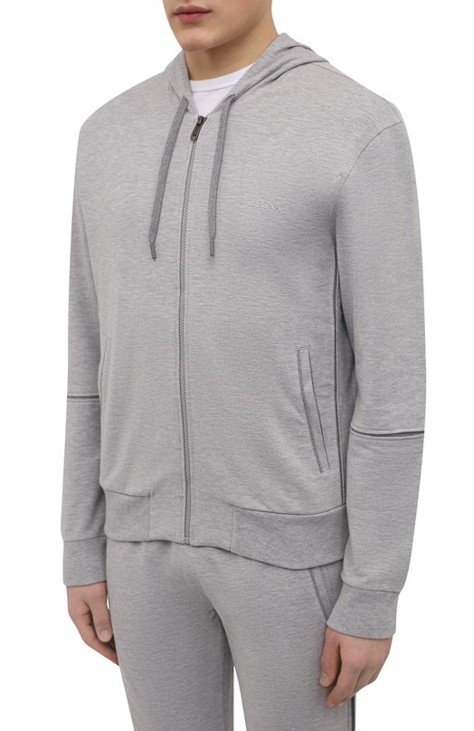 фото Толстовка из вискозы и хлопка ermenegildo zegna