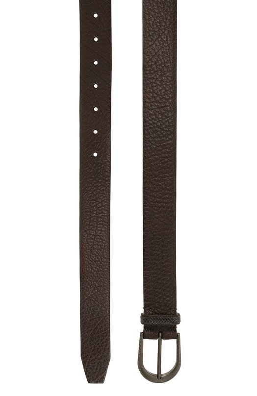 фото Кожаный ремень brunello cucinelli