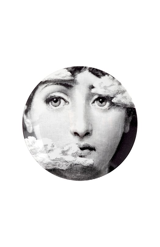 фото Декоративная тарелка tema e variazioni n.139 fornasetti