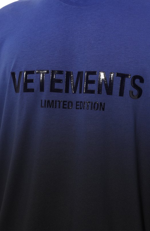 фото Хлопковая футболка vetements