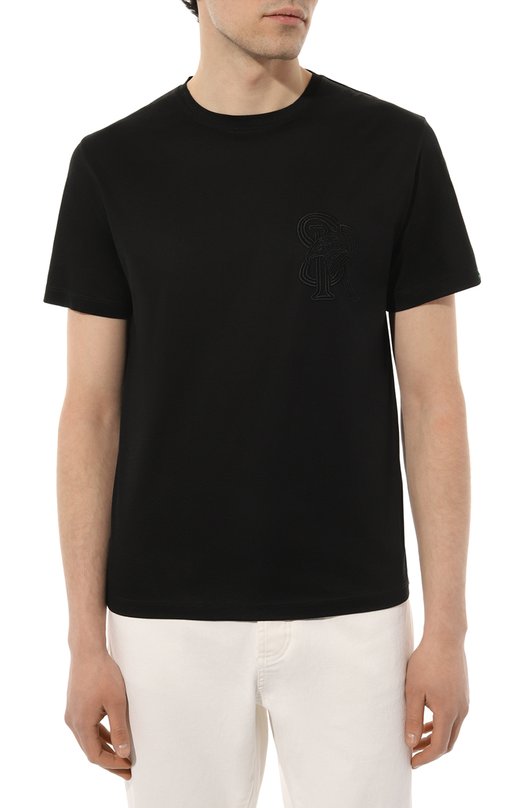 фото Хлопковая футболка stefano ricci