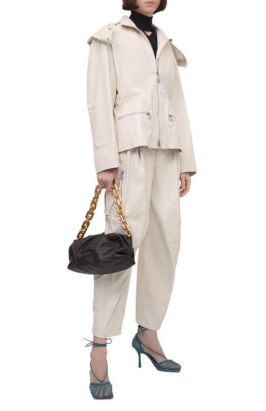 фото Кожаная куртка bottega veneta