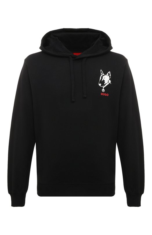 фото Хлопковое худи hugo
