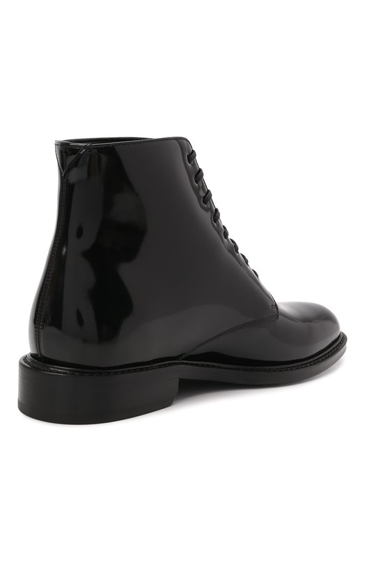 фото Кожаные ботинки army saint laurent